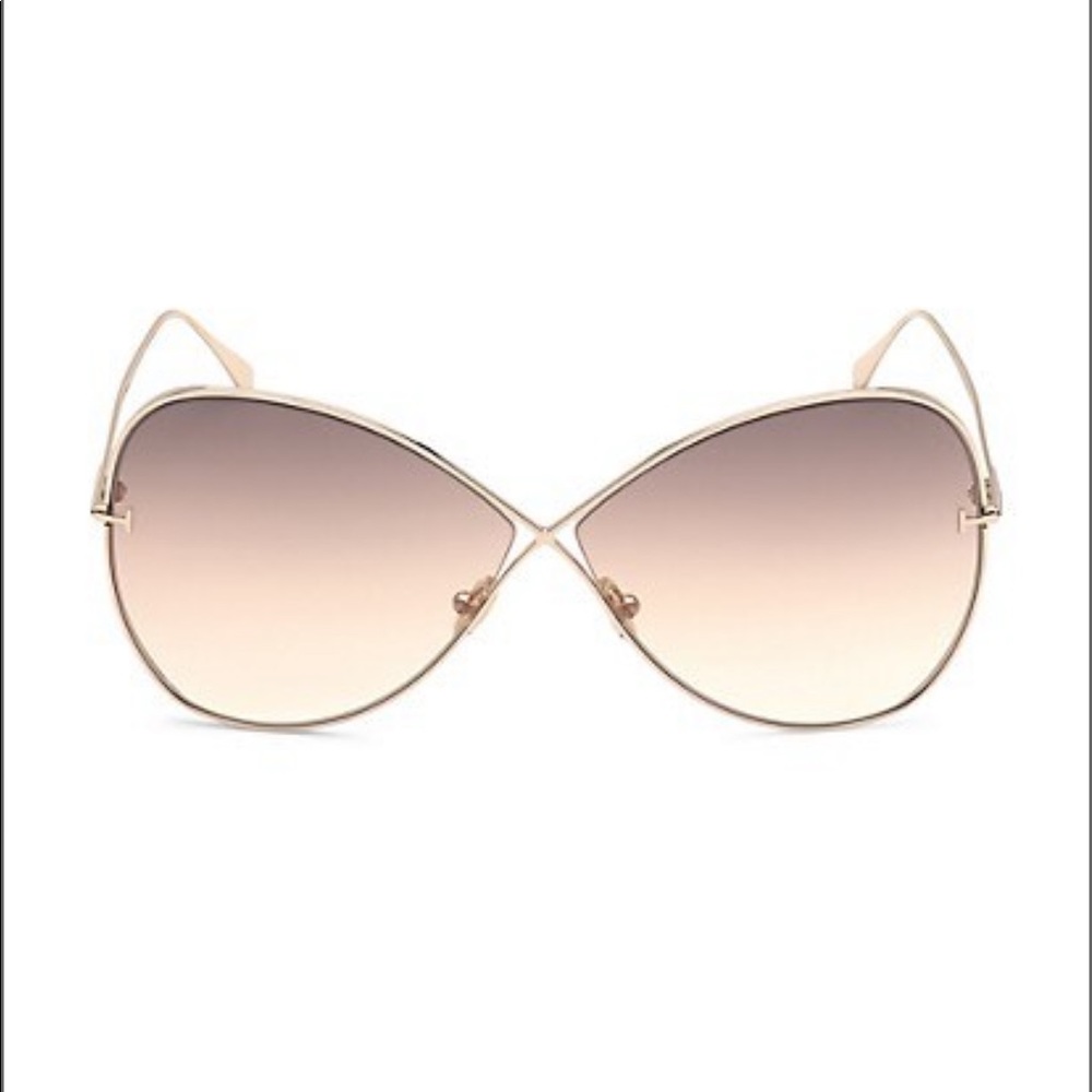Tom Ford - Nickie 66MM Butterfly Sunglasses